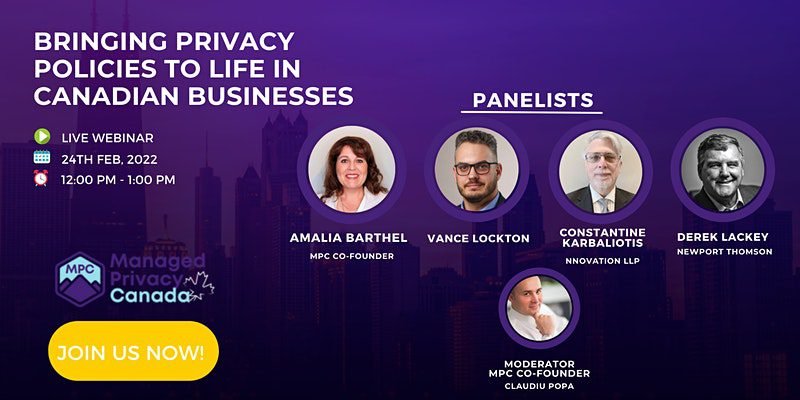 Bringing privacy policies to life in Canadian businesses – Best of Privacy